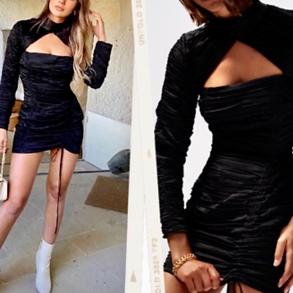 Satin Effected Dress Limited Edition - Picture 2 of 7